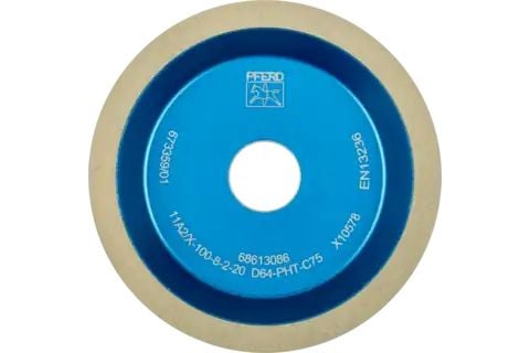 PFERD Diamond grinding tools shape 11A2/60°, 10 cm, 1 styck