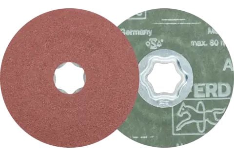 PFERD COMBICLICK fibre discs, 10 cm, 25 stykker