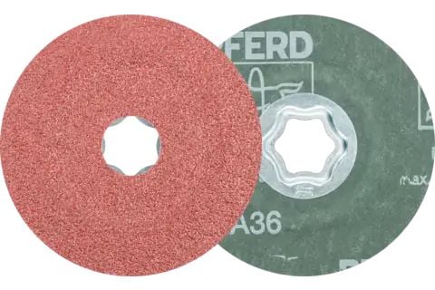 PFERD COMBICLICK fibre discs, 10 cm, 25 stykker