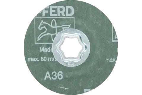 PFERD COMBICLICK fibre discs, 10 cm, 25 stykker