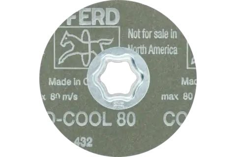 PFERD COMBICLICK fibre discs, 10 cm, 25 stykker