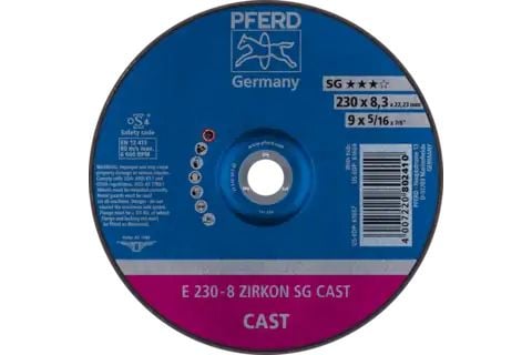 PFERD Grinding wheels ZIRKON SG CAST, 10 styck