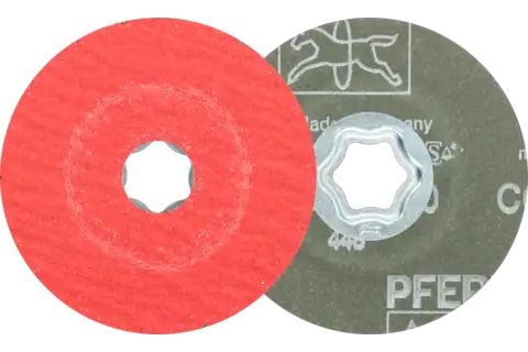 PFERD COMBICLICK fibre discs, 10 cm, 25 stykker