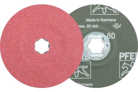 PFERD COMBICLICK fibre discs, 12,5 cm, 25 stykker