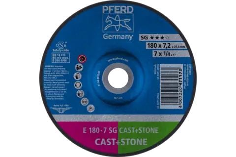 PFERD Grinding wheels SG CAST+STONE, 10 stykker