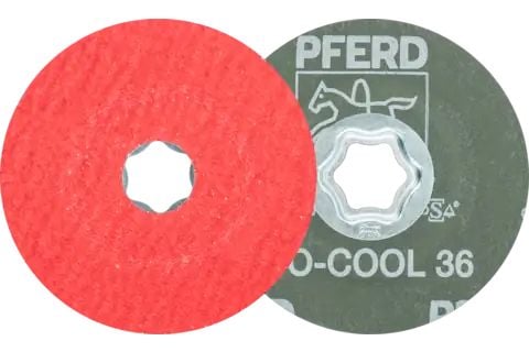 PFERD COMBICLICK fibre discs, 10 cm, 25 kpl