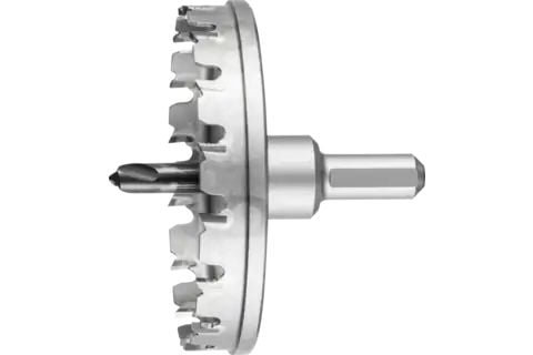 PFERD TC hole cutter flat version 8 mm, shank dia. 12 mm, 7 cm