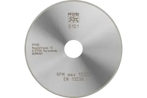 PFERD D1A1R 125-1,4-20 D 151 GAD, Plast, PFERD, 2 cm, 12,5 cm, 1 stk.