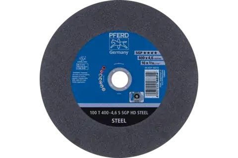 PFERD Stationary cut-off wheels SGP HD STEEL, Stål, 10 stykker