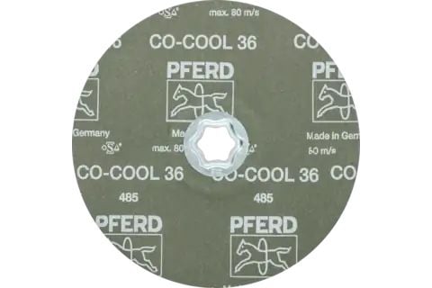 PFERD COMBICLICK fibre discs, 18 cm, 25 styck