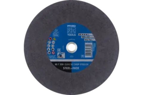 PFERD Cut-off wheels for chopsaws (CHOPSAW) SG CHOP STEELOX, 35 cm, 10 stykker