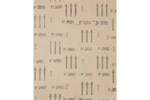 PFERD Paper-backed abrasive sheets, 100 styck, P280