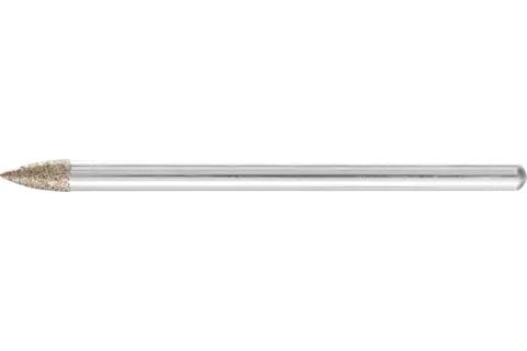 PFERD BSPG 3.0-7/3 B 126, metall, 3 mm, 5 g, 7 mm, 10 mm, 76 mm