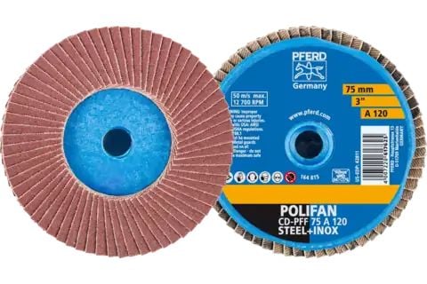 PFERD COMBIDISC Mini-POLIFAN, 7,5 cm, 10 stykker