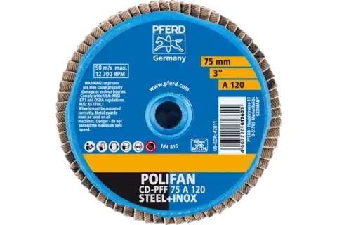PFERD COMBIDISC Mini-POLIFAN, 7,5 cm, 10 stykker