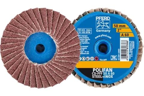 PFERD COMBIDISC Mini-POLIFAN, 5 cm, 10 st
