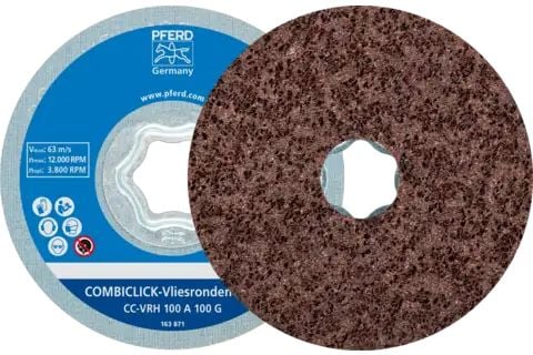PFERD COMBICLICK kuitukangaslevyt VRH, 10 cm, 10 kpl