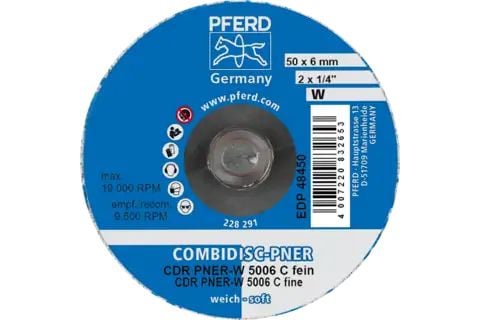 PFERD COMBIDISC kuitukangaslevyt PNER CD/CDR, 5 cm, 25 kpl