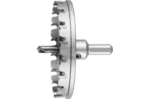 PFERD TC hole cutter flat version 8 mm, shank dia. 12 mm, 10,5 cm