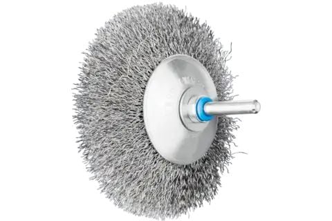 PFERD Bevel brushes crimped shank-mounted, Stål