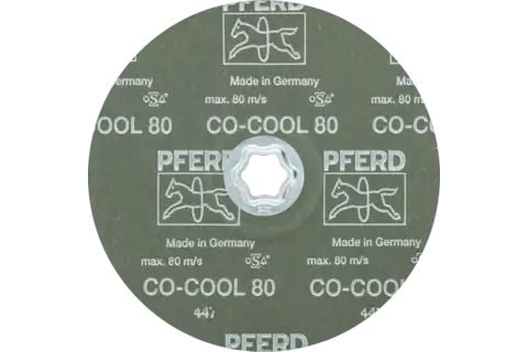 PFERD COMBICLICK fibre discs, 18 cm, 25 stykker