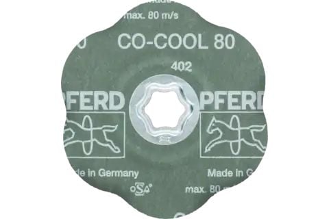 PFERD COMBICLICK fibre discs CONTOUR, 12,5 cm, 25 stykker