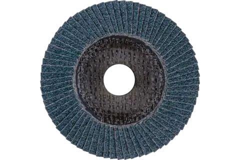 PFERD POLIFAN flap discs zirconia alumina Z SG POWER STEELOX, 11,5 cm, 10 stykker