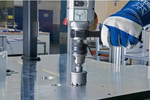 PFERD TC hole cutter deep version 35 mm, shank dia. 10 mm, 3 cm