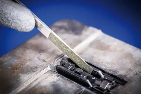 PFERD Conical diamond files, width 6 mm, PFERD, 6 mm