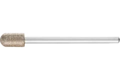 PFERD CBN grinding points cylindrical shape with radius end, 6 mm, 1 styck