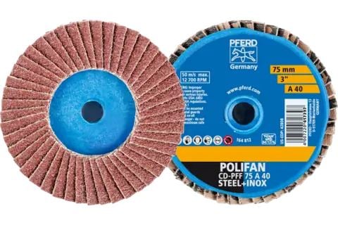 PFERD COMBIDISC Mini-POLIFAN, 7,5 cm, 10 st