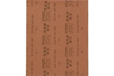 PFERD Paper-backed abrasive sheets ECO-AC, 50 stykker, P1000