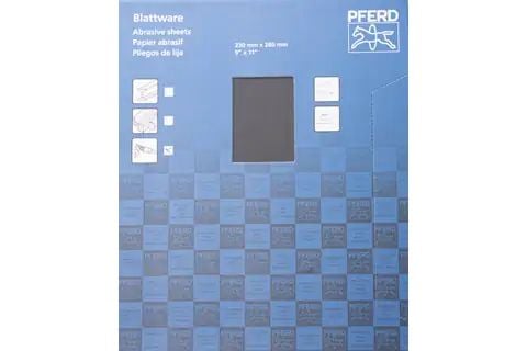 PFERD Paper-backed abrasive sheets ECO W, 50 stykker, P320