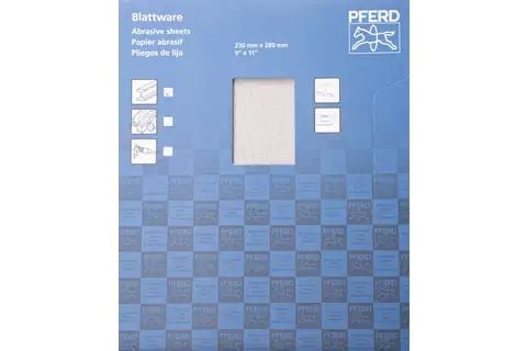PFERD Paper-backed abrasive sheets ECO-AC, 50 stykker, P220
