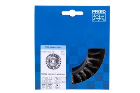 PFERD Wheel brushes knotted, COMBITWIST HD, 11,5 cm, 1 stykker