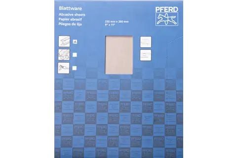 PFERD Paper-backed abrasive sheets ECO-AC, 50 stykker, P600
