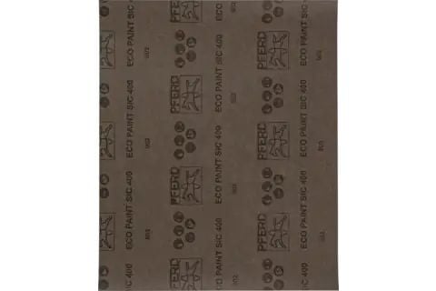PFERD Paper-backed abrasive sheets ECO W, 50 stykker, P400