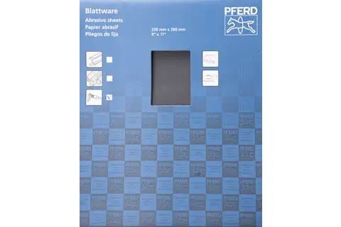 PFERD Paper-backed abrasive sheets ECO W, 50 styck, P240