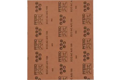 PFERD Paper-backed abrasive sheets ECO-AC, 50 styck, P100