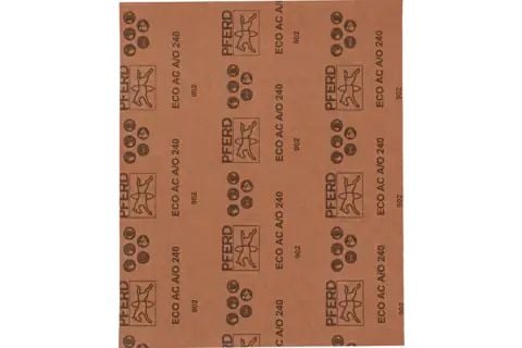 PFERD Paper-backed abrasive sheets ECO-AC, 50 styck, P240