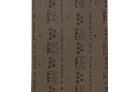 PFERD Paper-backed abrasive sheets ECO W, 50 stykker, P1000