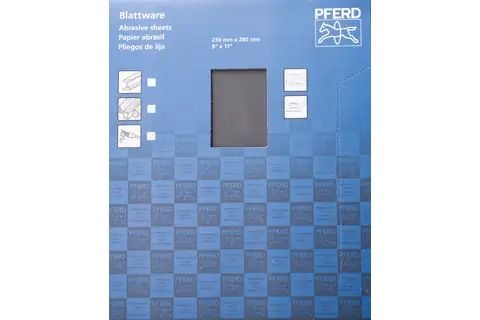 PFERD Paper-backed abrasive sheets ECO W, 50 stykker, P1000