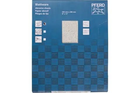 PFERD Paper-backed abrasive sheets ECO-AC, 50 stykker, P60