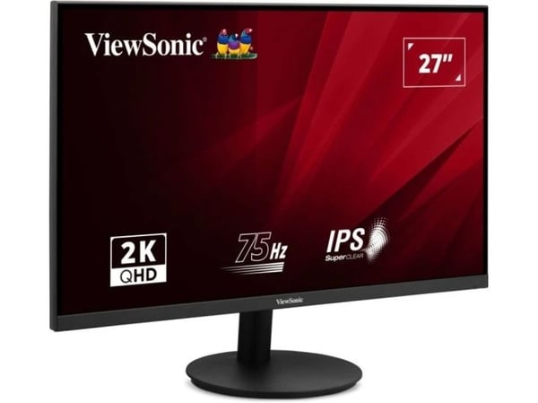 ViewSonic LED-skjerm VA2708-2K-HD 27 tommer - 2K - 250 nit - 100 Hz oppdateringsfrekvens [Energiklasse F] (VA2708-2K-HD)