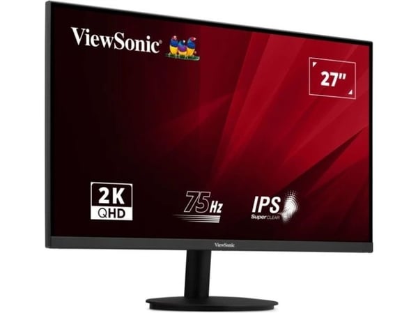 ViewSonic LED-skjerm VA2708-2K-HD 27 tommer - 2K - 250 nit - 100 Hz oppdateringsfrekvens [Energiklasse F] (VA2708-2K-HD)