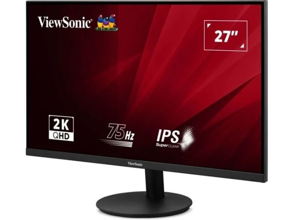 ViewSonic LED-skjerm VA2708-2K-HD 27 tommer - 2K - 250 nit - 100 Hz oppdateringsfrekvens [Energiklasse F] (VA2708-2K-HD)