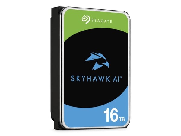SEAGATE Skyhawk AI 16TB HDD SATA 6Gb/s 512MB cache 3,5 tum CMR Helium