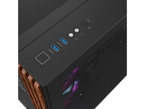 Thermaltake View 380 WS ARGB, Midi Tower, PC, Svart, ATX, Micro ATX, Mini-ITX, SPCC, Herdet glass, Spilling