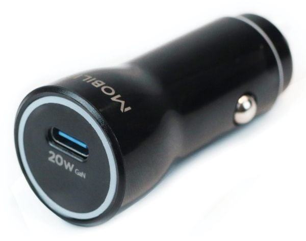 Mobilis - Bilstrømadapter - universal - 20 watt - 3 A (USB-C) - svart