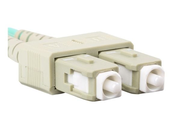 Lanberg - Koblingskabel - LC/UPC-multimodus (hann) til SC/UPC-multimodus (hann) - 2 m - 3 mm - fiberoptisk - dupleks - 50 / 125 mikroner - OM3 - ha...